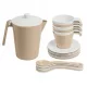  SET UTENSILI CAFFÈ BAMBINI BEIGE 19 EL WADER