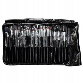  RONNEY Set pennelli trucco, 20 pz + custodia