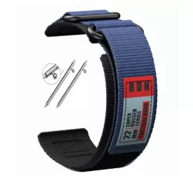    CINTURINO IN NYLON 22 MM + TELESCOPI HUAWEI AMAZFIT SAMSUNG GARMIN