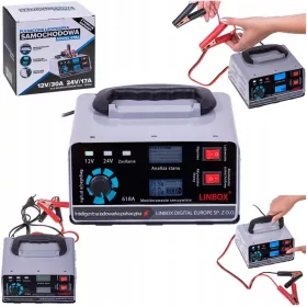    Raddrizzatore per auto intelligente per batterie 24V 12V 30A