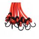 Corda Elastica con Ganci in Metallo BUNGEE CORD HOOK, 0,8x80cm per Sicurezza e Trasporto