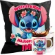  SET CUSCINO NERO TAZZA LILO E STICH STITCH ANGEL REGALO BAMBINO 4