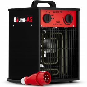    Riscaldatore elettrico BAUMR-AG 5kW 5000W ventilatore 400V potenza
