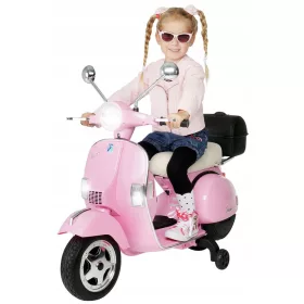    SCOOTER VESPA PX PER BAMBINI PNEUMATICI EVA TARGA LED RUOTE SUONO