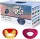 Patch oculari ClearSighty per bambini con motivo supereroe, confezione da 50