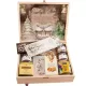  CESTINO REGALO REGALO DI NATALE IN SCATOLA PREMIUM con Signature, beige