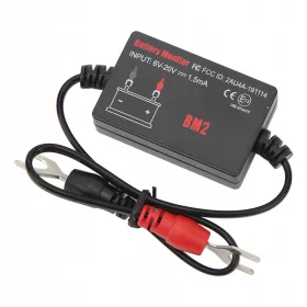    Tester di carica dell'analizzatore di tensione della batteria del monitor della batteria da 12 V