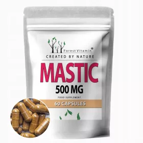   Mastika 500 mg in Capsule - Supporto Naturale per la Digestione, 60 Capsule