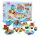  Set compleanno con torta blu 3+