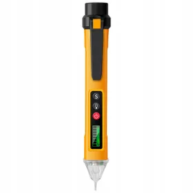    Tester di tensione senza contatto V Tester di circuito con penna rilevatore di tensione Giallo