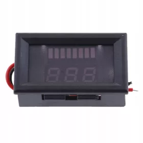    Misuratore digitale della batteria Tester di capacità Pannello misuratore 36V