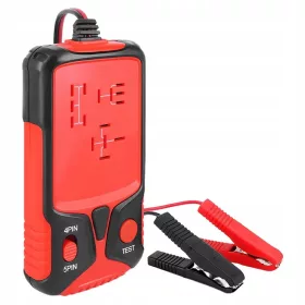    Tester per relè elettronico automobilistico 12V per controllo batteria auto Rosso compatto