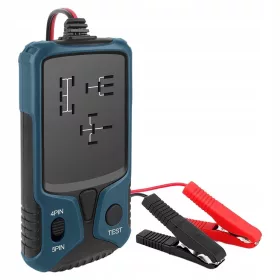    Tester elettronico per relè auto 12V per il controllo delle batterie dell'auto Nero compatto