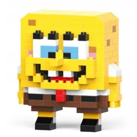   BLOCCHI PER SOGGIORNO FIGURINE SPONGEBOB QUADRATI PANTALONI BIKINI FONDO BAJKA