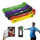  SET DI 5 FASCE DI RESISTENZA ALL'ESERCIZIO POWERBAND fasce fitness DI ALTA QUALITÀ