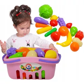  Frutta e verdura in cestino Technok 17 pz. 5354