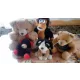  Set di 6 peluche