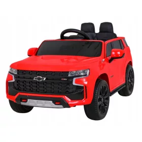    Auto elettrica Chevrolet Tahoe per bambini Radio EVA con telecomando rosso