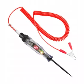    Tester di circuito Penna elettrica per test cavo rosso di misurazione da 5 V a 99,99 V