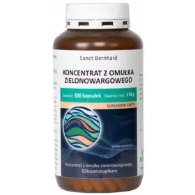   Sanct Bernhard Concentrato di Ostrica Verde Neozelandese 500mg, 300 Capsule