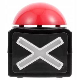    Il pulsante reattivo in plastica gioca. Pulsante del cicalino