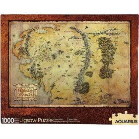    Hobbit Puzzle Mappa della Terra di Mezzo 1000 pezzi Acquario