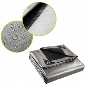   Plandeka Mega Gruba PE: Resistente, Impermeabile e con Protezione UV 3x4m