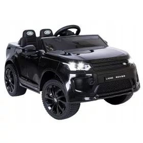    TOP TOY 2025 AUTO ELETTRICA PER BAMBINI LAND ROVER DISCOVERY NERA