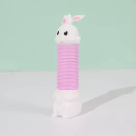    2 pz/lotto Ventosa Telescopica Tubo Robot Forma Tubo Estensibile Giraffa Educa