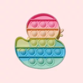    Carino cartone animato Fidget Reliver giocattoli antistress semplice fossetta spinta bolla antistress
