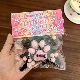    Nuovo simpatico giocattolo a forma di zampa di gatto, appiccicoso e morbido, giocattolo decomprimente, regalo divertente, reli