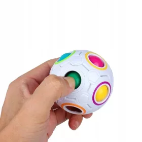   Fidget Toys Rainbow Ball Autismo Sfogo Bambini Adulti Decompressione Bolla Un