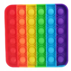    2023 Nuovi giocattoli sensoriali pop Arcobaleno Dinosauro Fidget Toys I bambini spingono la sua Ka