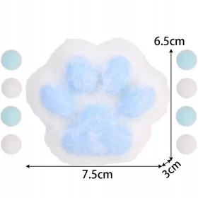    Pizzico della zampa del gatto della peluche di 3 colori Simpatico cartone animato TPR Estrusione Spon a rimbalzo lento