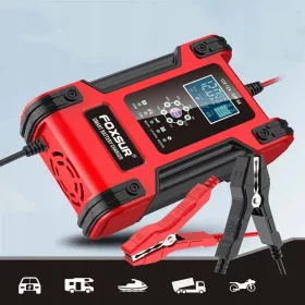    CARICABATTERIE RADDRIZZATORE AUTOMATICO 12V 24V 12/6A RIPARAZIONE LCD