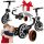  Ecotoys LC-V1311 Balance Bike 8" Bianco, Nero