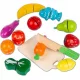  Set per tagliare frutta e verdura Kruzzel 9430