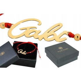  Bracciale in oro Nome Gabi Gabrysia Vari colori Oro 585 14k