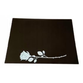   Base per Candele con Dedicazione Personalizzata 30x20 cm, Stampa UV