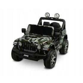  VEICOLO FUORISTRADA A BATTERIA JEEP RUBICON CAMO