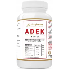   AltoPharma ADEK in Olio MCT - 120 Capsule, Ricche di Vitamine Naturali