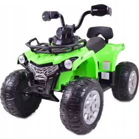  QUAD ELETTRICO A BATTERIA 12V 2 MOTORI RUOTE EVA