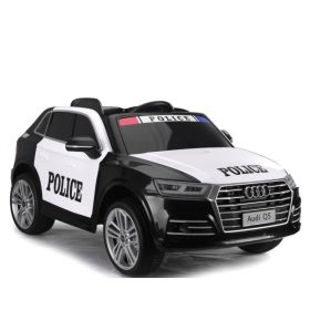    AUDI Q5 POLIZIA, RUOTE MORBIDE, SEDILE MORBIDO, RADIO FM, BLUETOOTH - P