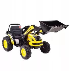    MEGA TRATTORE CON BENNA - CARICATORE. SEDILE MORBIDO, TELECOMANDO, RADIO FM/HL389