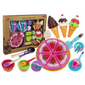  SET COLORATO DI DOLCI GELATO BISCOTTI DESSERT ACCESSORI