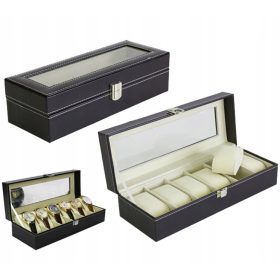  Scatola per orologi CA14B, nera