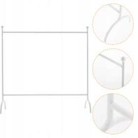    MINI SUPPORTO PER ABITI PER BAMBOLE IN METALLO PER CASA DELLE BAMBOLE