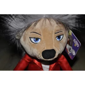  nuovo peluche riccio mascotte Ash Sing 2 40 cm
