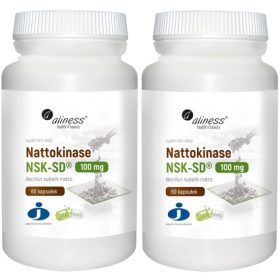   Nattokinase NSK-SD 100 mg, 2 Confezioni da 60 Capsule - Integratore Salutare