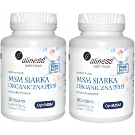   OptiMSM® Plus Sulphur - 2 x 180 Compresse per il Benessere Generale